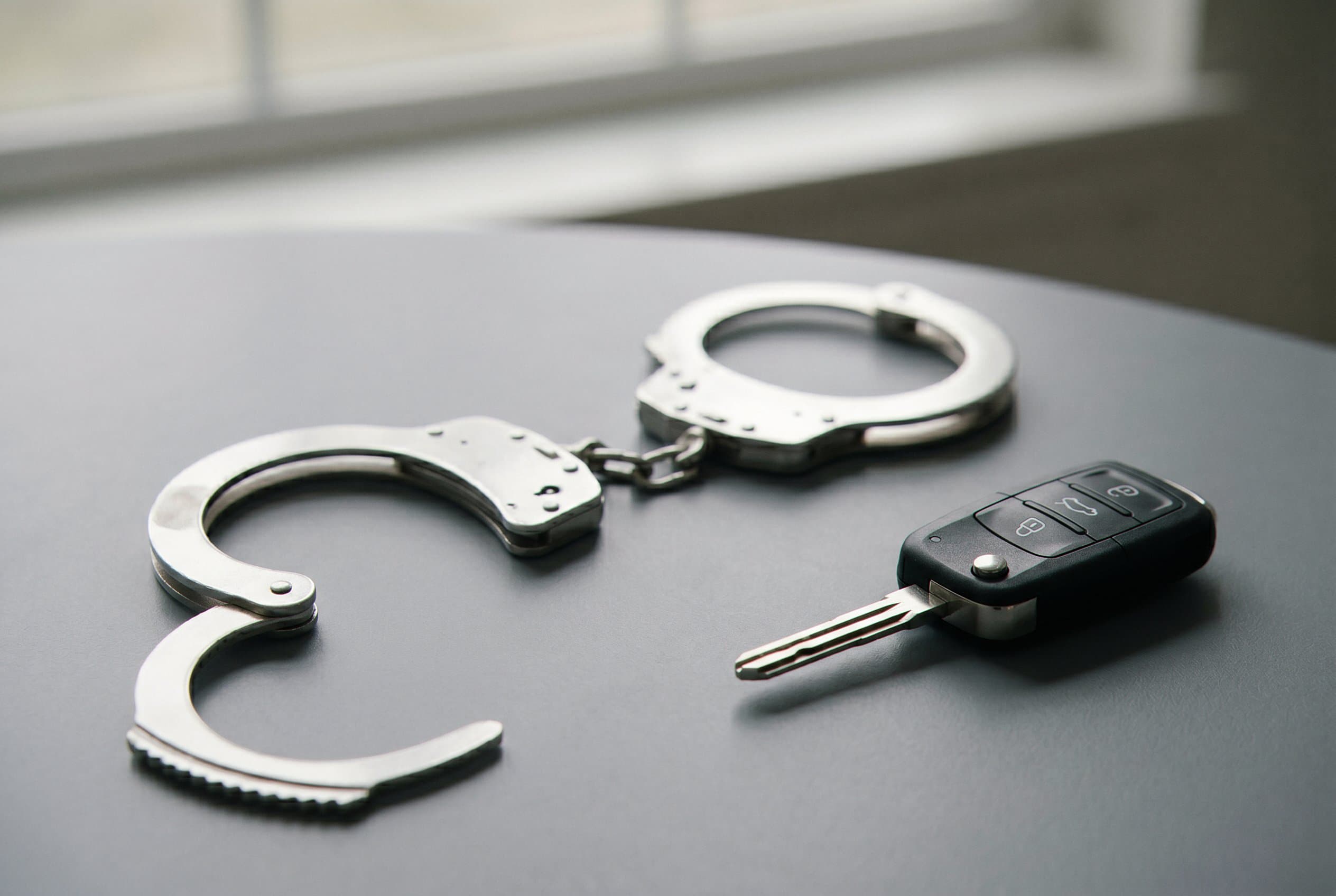 Symbolic removal of handcuffs