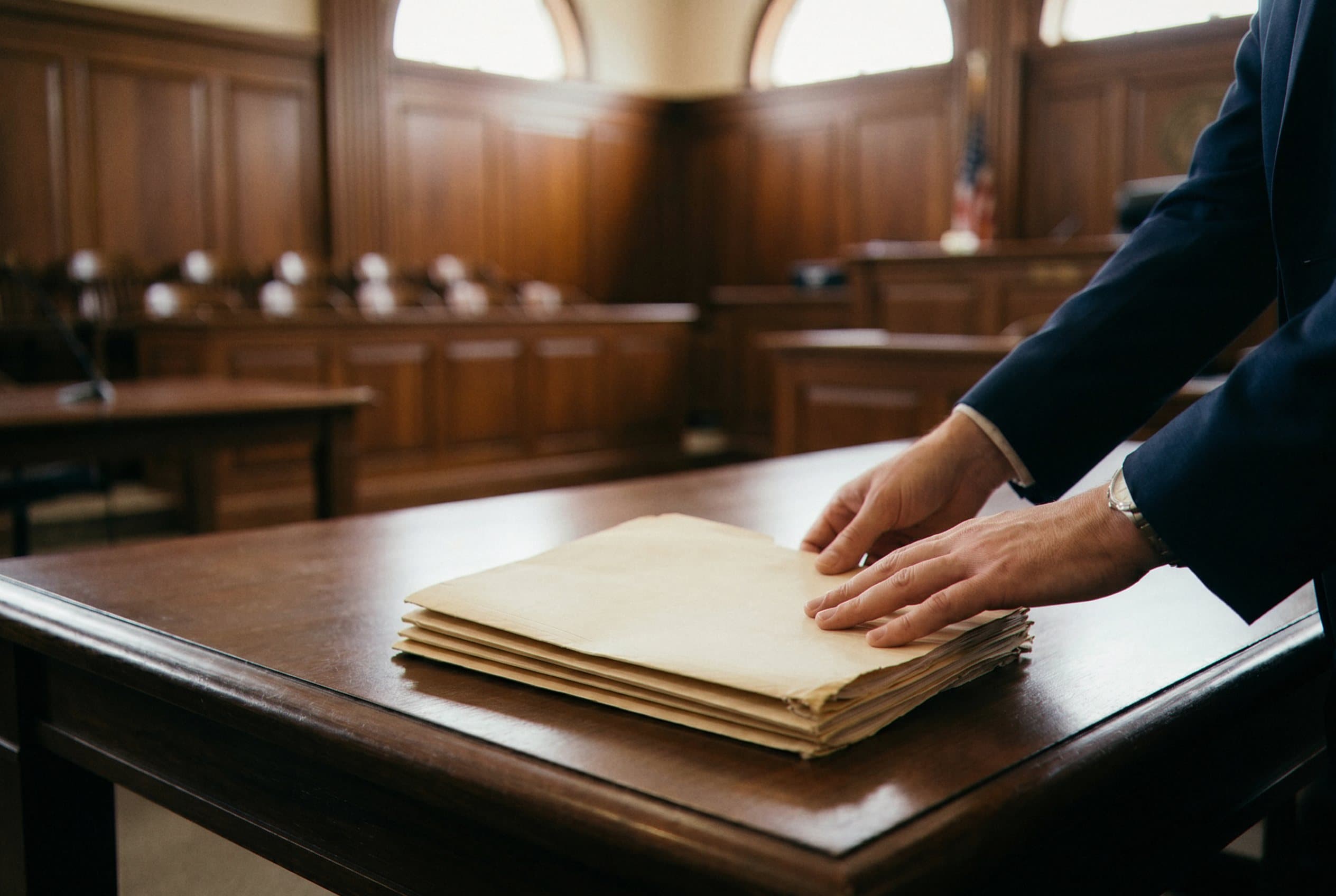 Breath test evidence in courtroom